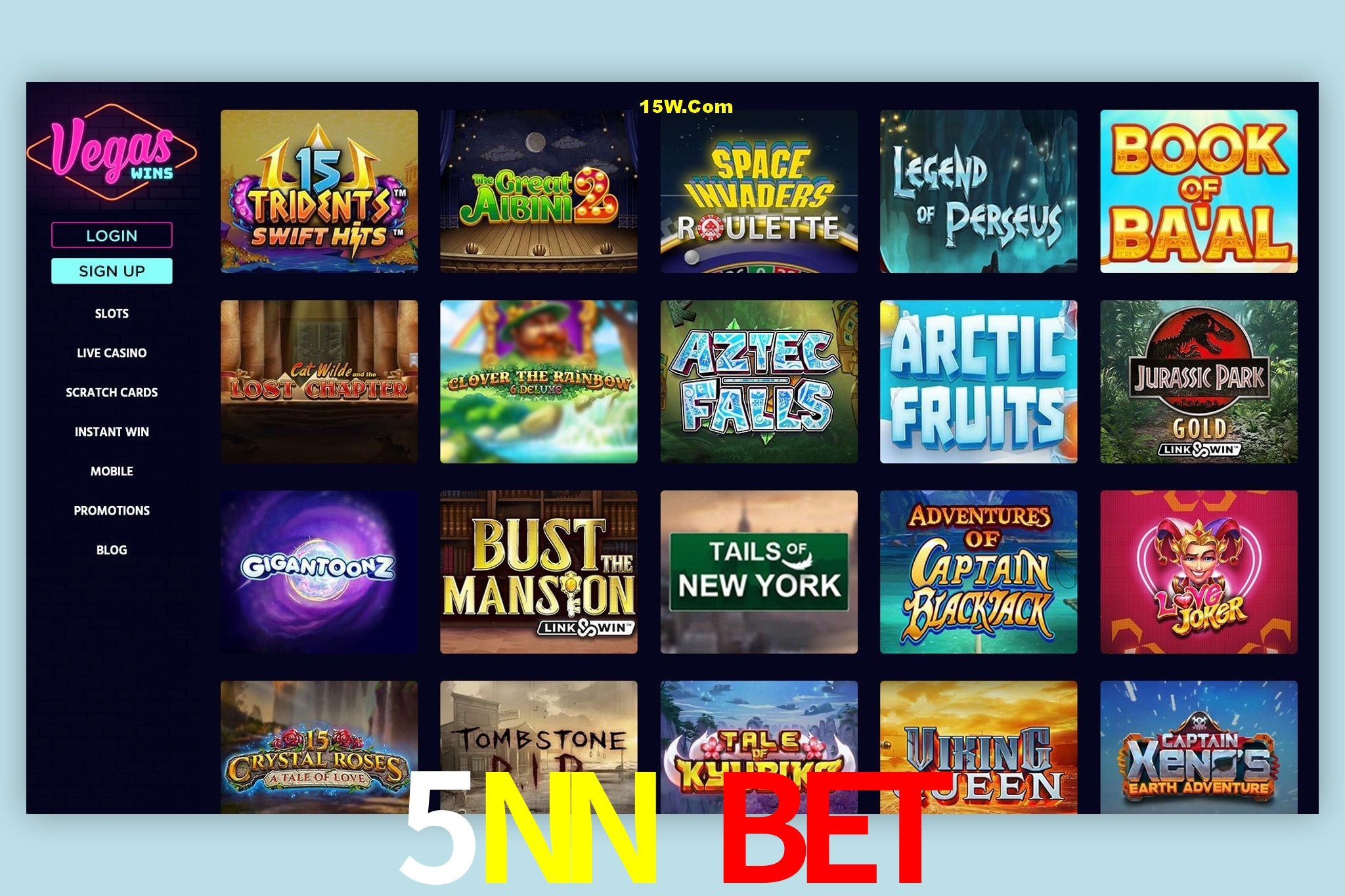 Game Statistics 5NN Bet